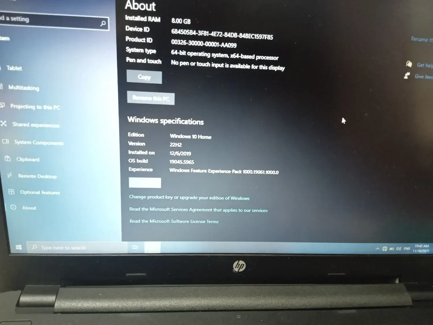 لپ تاپ hp|رایانه همراه|بندر امام خمینی, |دیوار