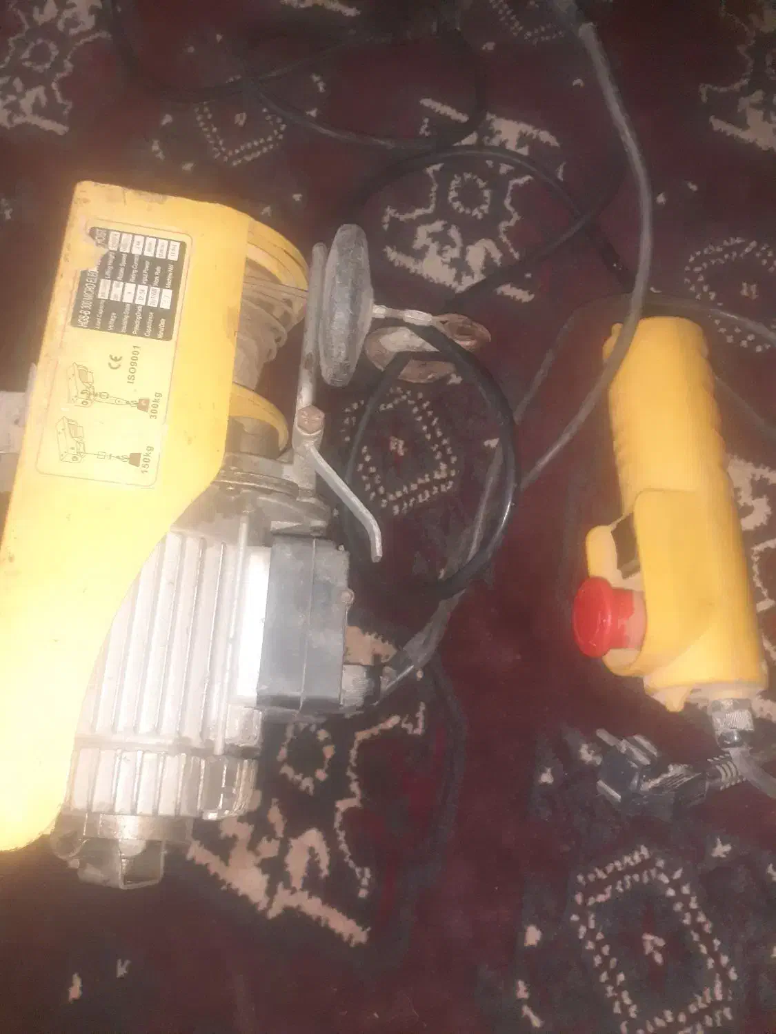 وینج برقی بالابر ۱۵۰\۳۰۰کیلوگرم|مصالح و تجهیزات ساختمان|بندر ترکمن, |دیوار