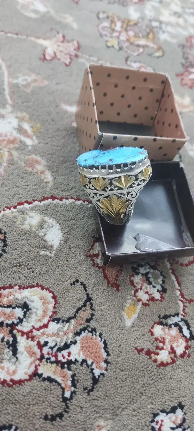 انگشتر فیروزه اصل نیشابور|جواهرات|فیروزه, |دیوار