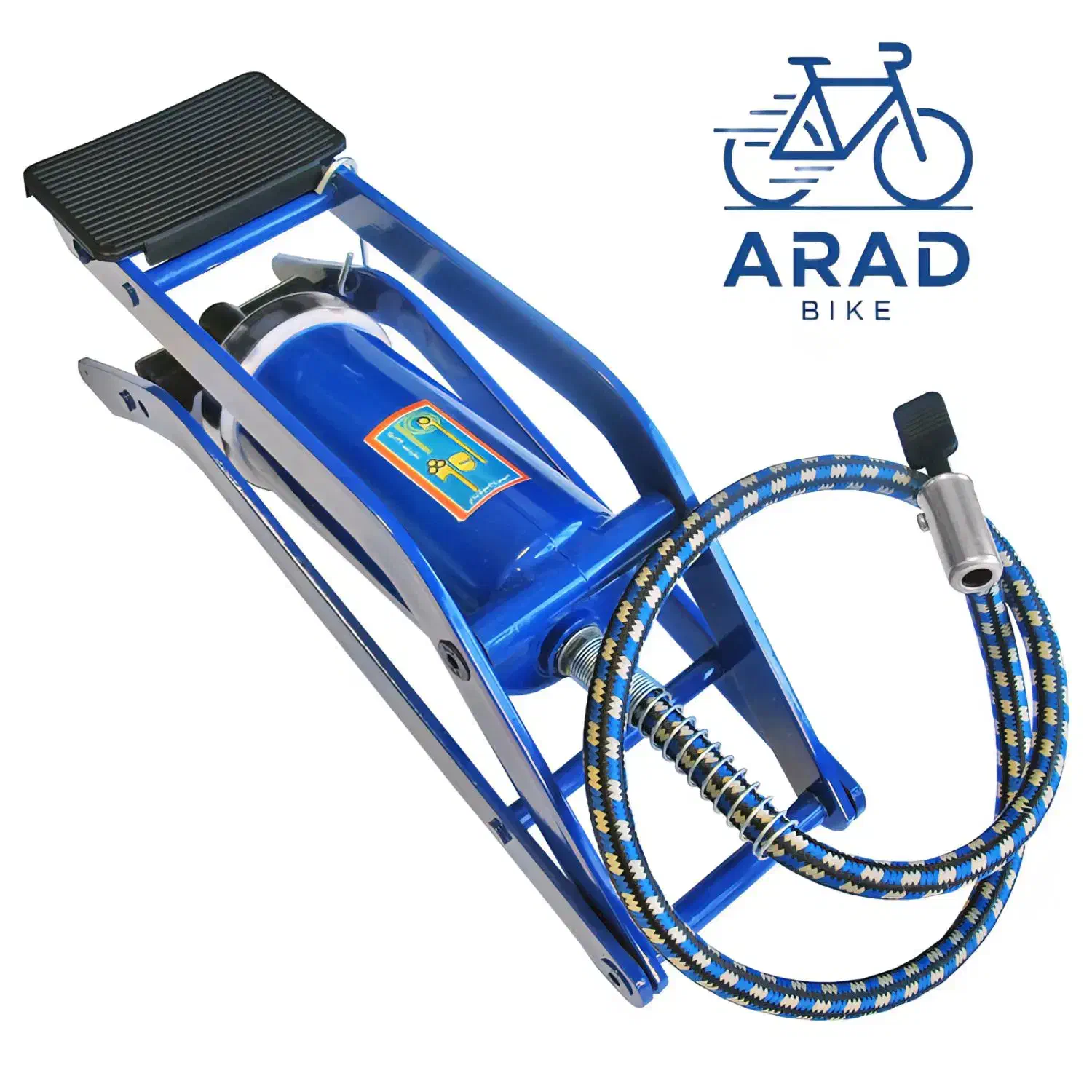 تلمبه پایی پا باد اصلی (آراد دوچرخ)|دوچرخه، اسکیت، اسکوتر|قم, شهید صیاد شیرازی|دیوار