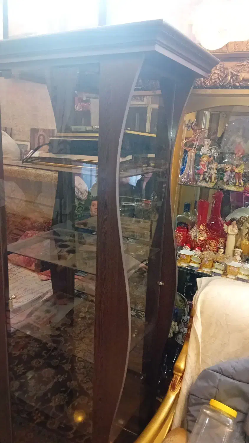 بوفه چوبی در حد|بوفه، ویترین، کنسول|تهران, راه آهن|دیوار