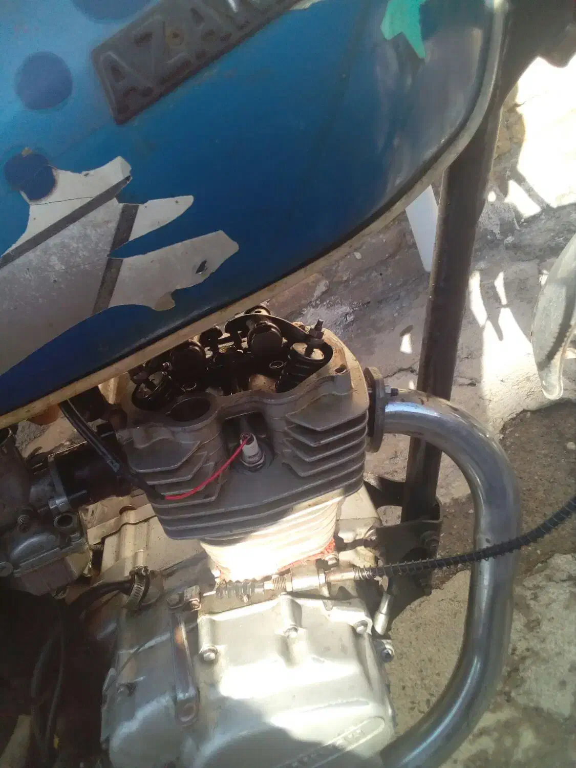 متور 125پلاک قدیم|موتورسیکلت|کرمانشاه, |دیوار