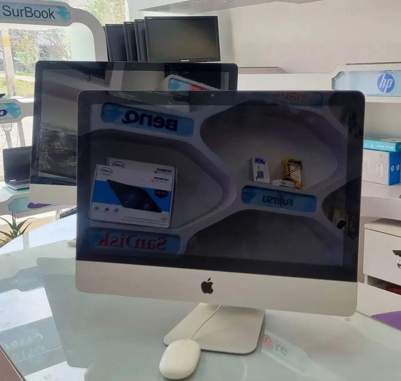 a1418 imac 22 inch آیمک ۲۰۱۷ i7 گرافیکدار 4K|رایانه رومیزی|رشت, دیلمان|دیوار