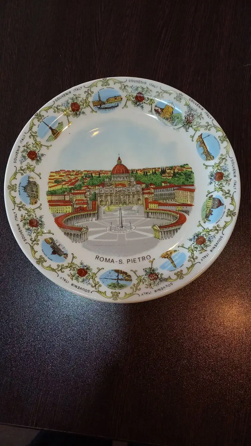 بشقاب تزئینی ایتالیایی|کلکسیون اشیاء عتیقه|تهران, تهرانپارس شرقی|دیوار