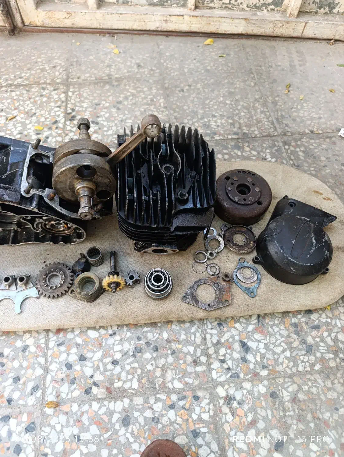 لوازم استوک 250سوزوکی تریل|قطعات یدکی و لوازم جانبی|یزد, |دیوار