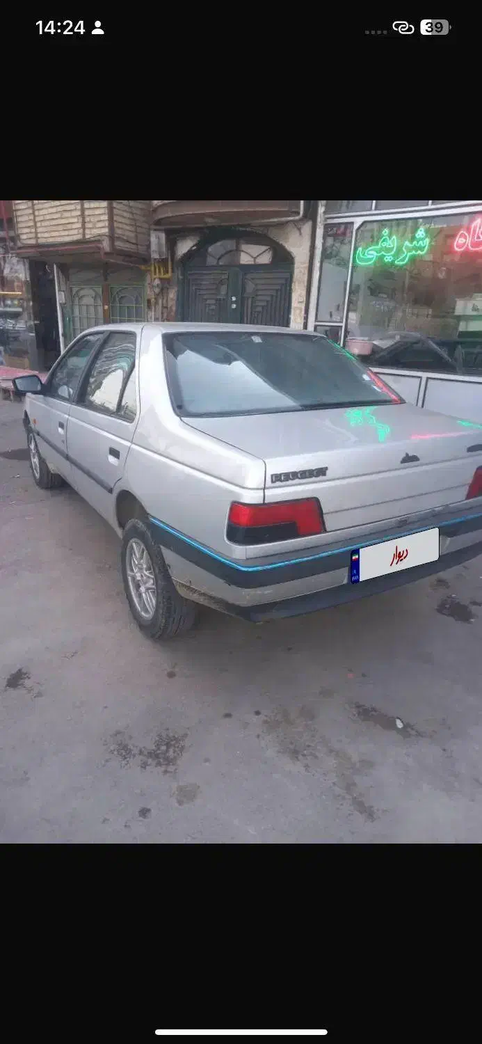 پژو 405 نقره ایی|خودرو سواری و وانت|دیواندره, |دیوار