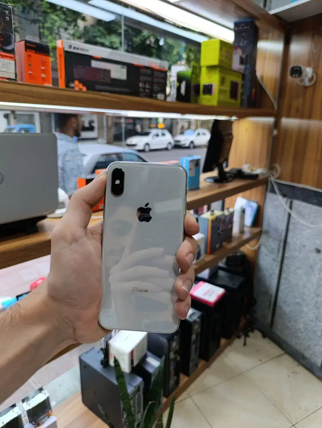 iphone x 64 silver|موبایل|تالش, هشتپر|دیوار
