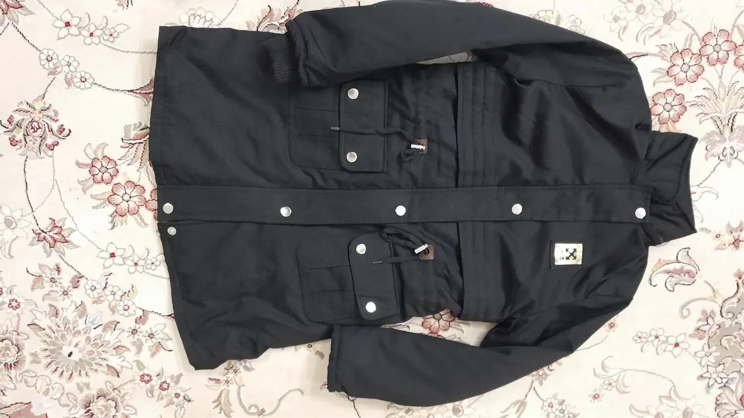 کاپشن دخترانه باکلاه|لباس|اردکان, |دیوار