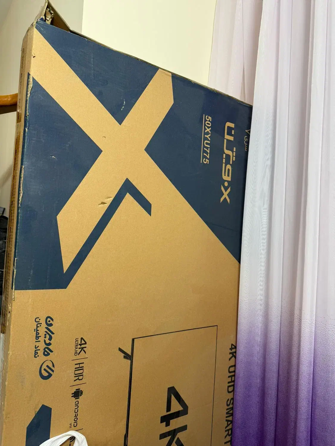 تلویزیون ایکس ویژن|تلویزیون و پروژکتور|سهند, |دیوار