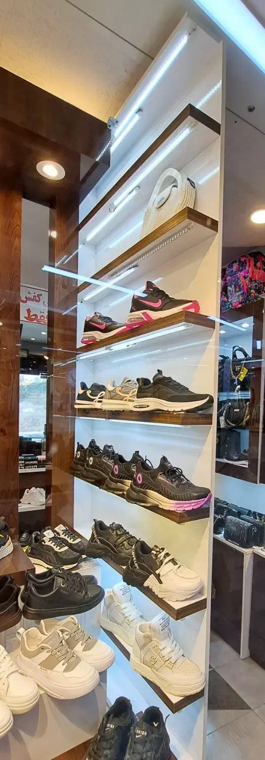 قفسه ۸ طبقه|کتابخانه، شلف، قفسه‌های دیواری|تبریز, |دیوار