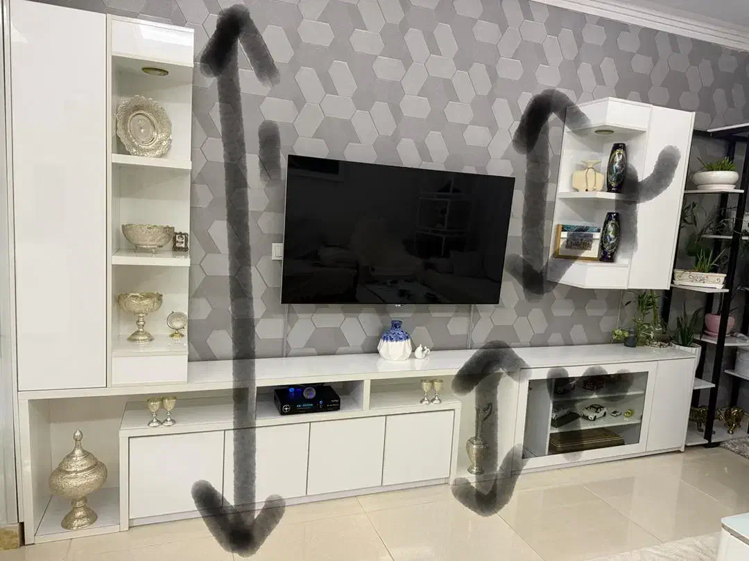 تی وی وال|میز تلویزیون|تهران, شهرک فرهنگیان|دیوار