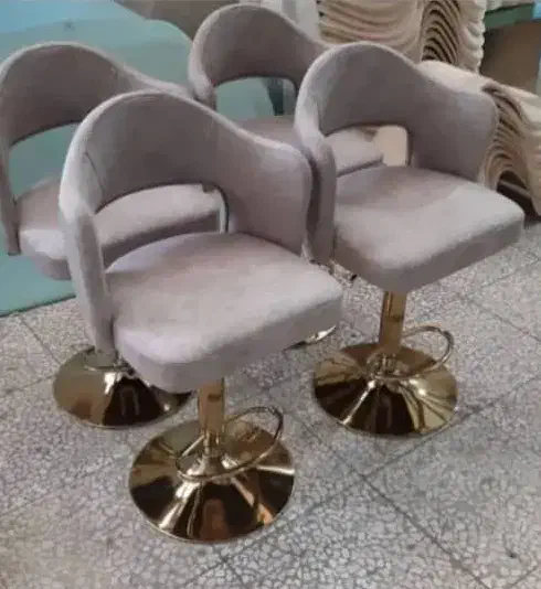 صندلی اپنی کانتر جکدار جزیره طلایی فلزی کلاسیک|صندلی و نیمکت|چهاردانگه (تهران), |دیوار