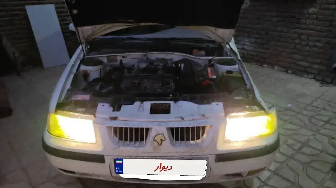 سمند ef7 دوگانه تصادفی مدل ۹۶|خودرو سواری و وانت|نقده, |دیوار