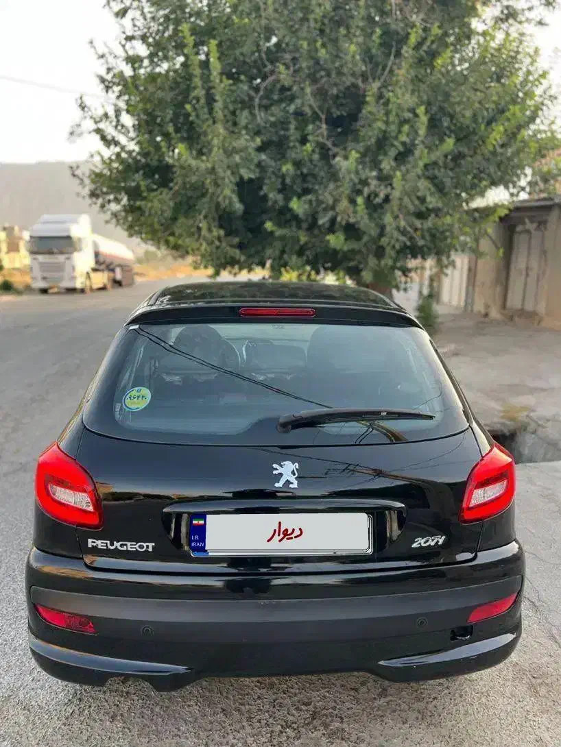 پژو‌ ۲۰۷ مشکی دنده|خودرو سواری و وانت|کازرون, |دیوار