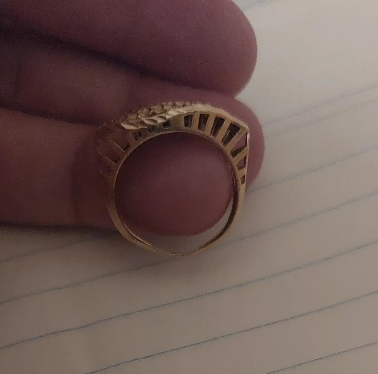 انگشترطلا درحدنو۳/۵درصد|جواهرات|کاشان, شهدا|دیوار