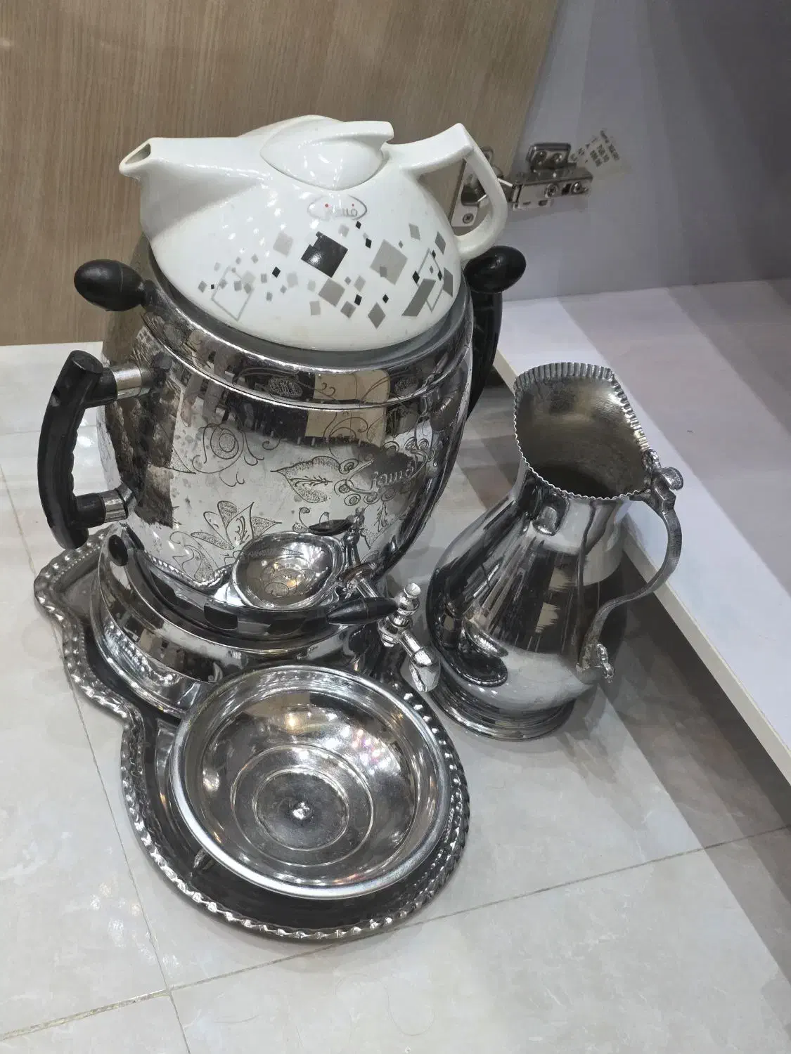 سماور گازی|سماور، چای‌ساز، قهوه‌ساز|نجف‌آباد, نمازی|دیوار