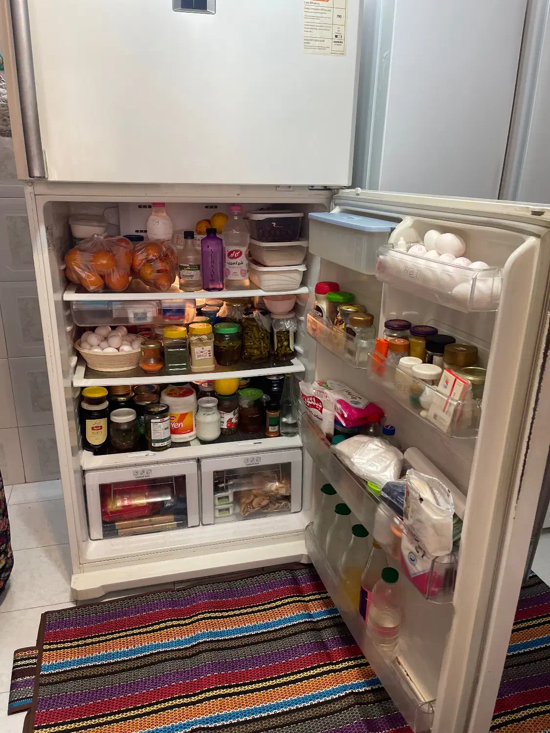 یخچال فریزر۳۲ فوت سامسونگ اصل|یخچال و فریزر|قائم‌شهر, |دیوار