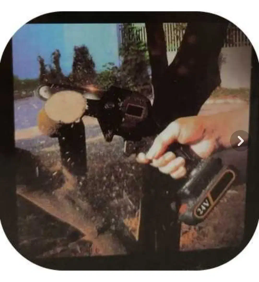 اره زنجیری شارژی ۲۴ ولت مدلMini Electric Chainsaw|ابزارآلات|کاشان, زیدی|دیوار