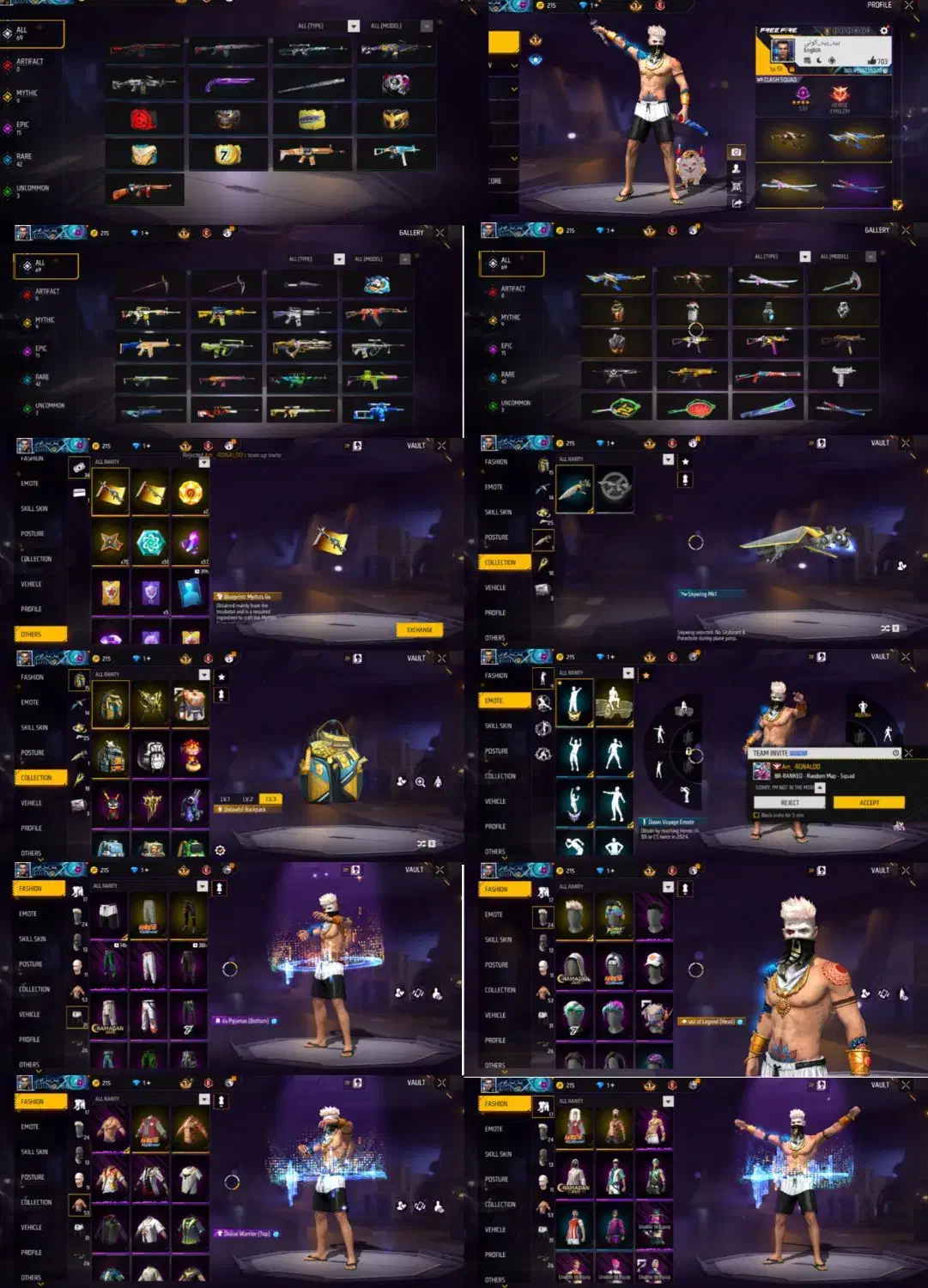 فری فایر فروشی|کنسول، بازی ویدئویی و آنلاین|آق قلا, |دیوار