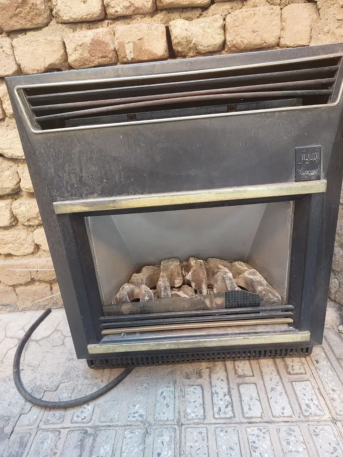 بخاری شومینه|بخاری، هیتر، شومینه|ملایر, |دیوار