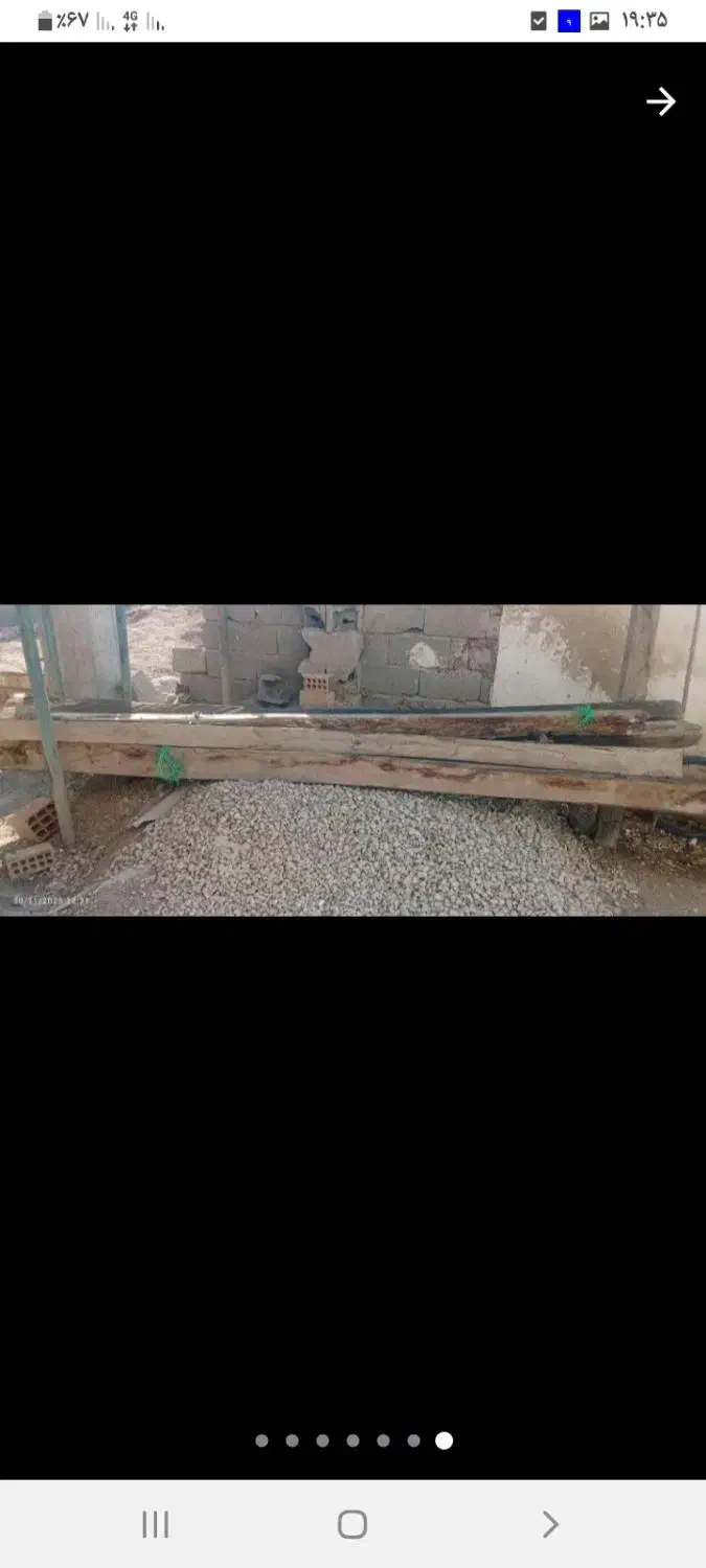 چوب چهارتراش کاملا سالم بدون پوسیدگی و ترک خوردگی|مصالح و تجهیزات ساختمان|کلاله, |دیوار