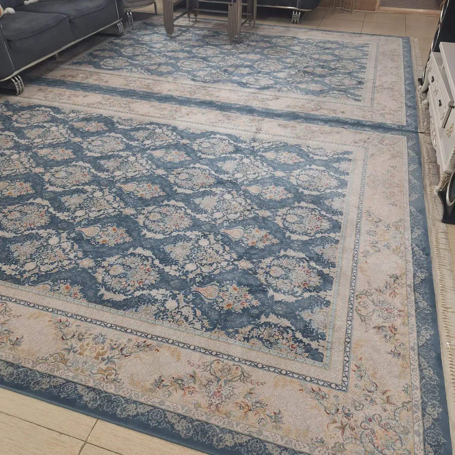 فرش ۹متری ۱۲۰۰شانه سالم سالمه|فرش|قرچک, مهدیه|دیوار