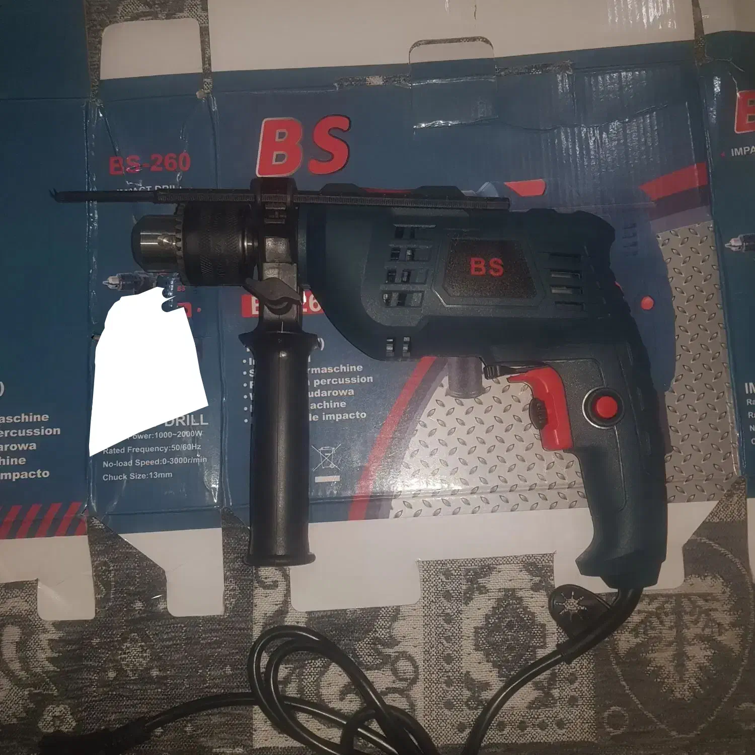 دریل چکوشی|ابزارآلات|بم, |دیوار