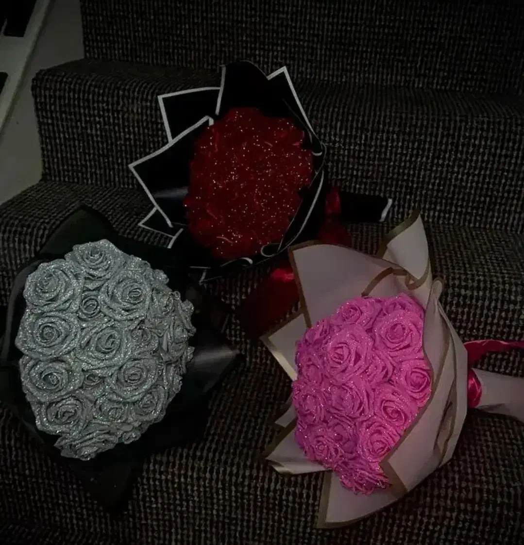 دسته گل روبانی|گل مصنوعی|شوشتر, |دیوار