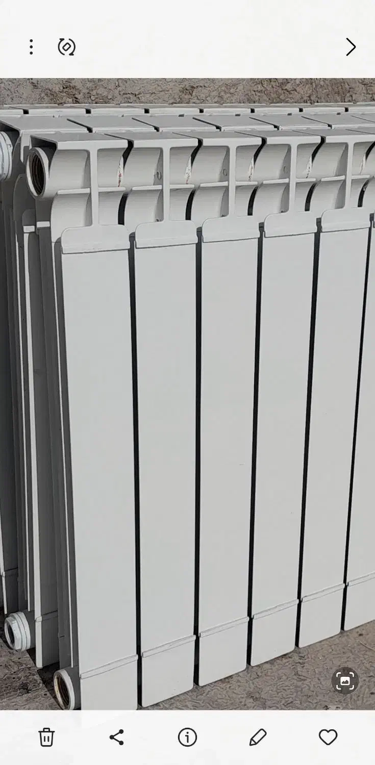 ۴دستگاه  شوفاژ رادیات الومینوم|آبگرمکن، پکیج، شوفاژ|محلات, |دیوار