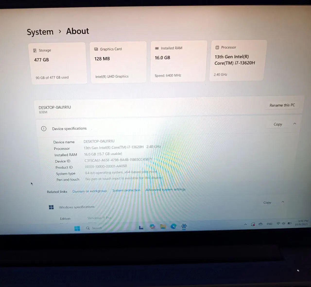 لپتاب لنوو Lenovo ip3 cpu i7 13H|رایانه همراه|یاسوج, |دیوار