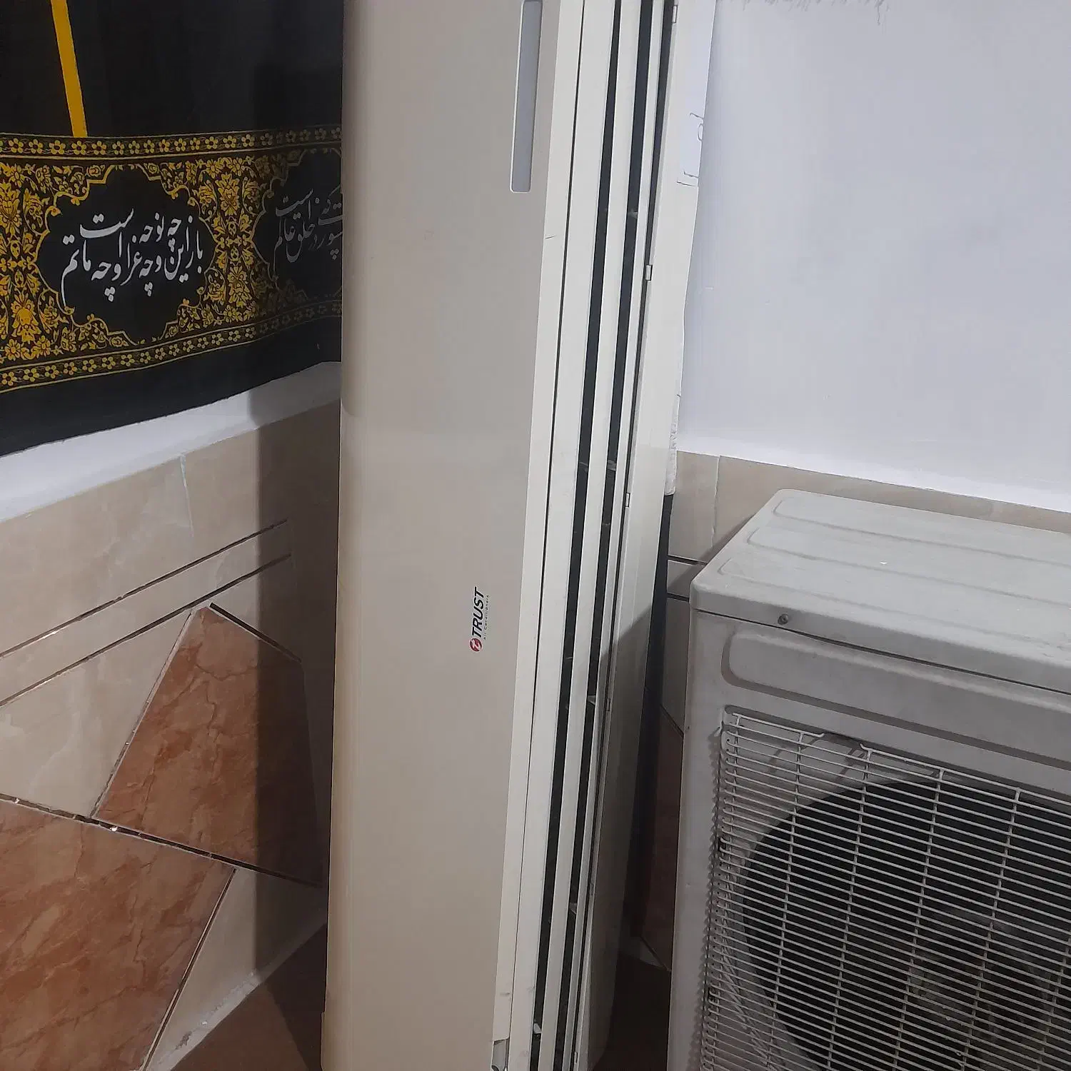 کولر بسیار تمیز تراست|کولر گازی و فن‌کوئل|اهواز, دغاغله|دیوار