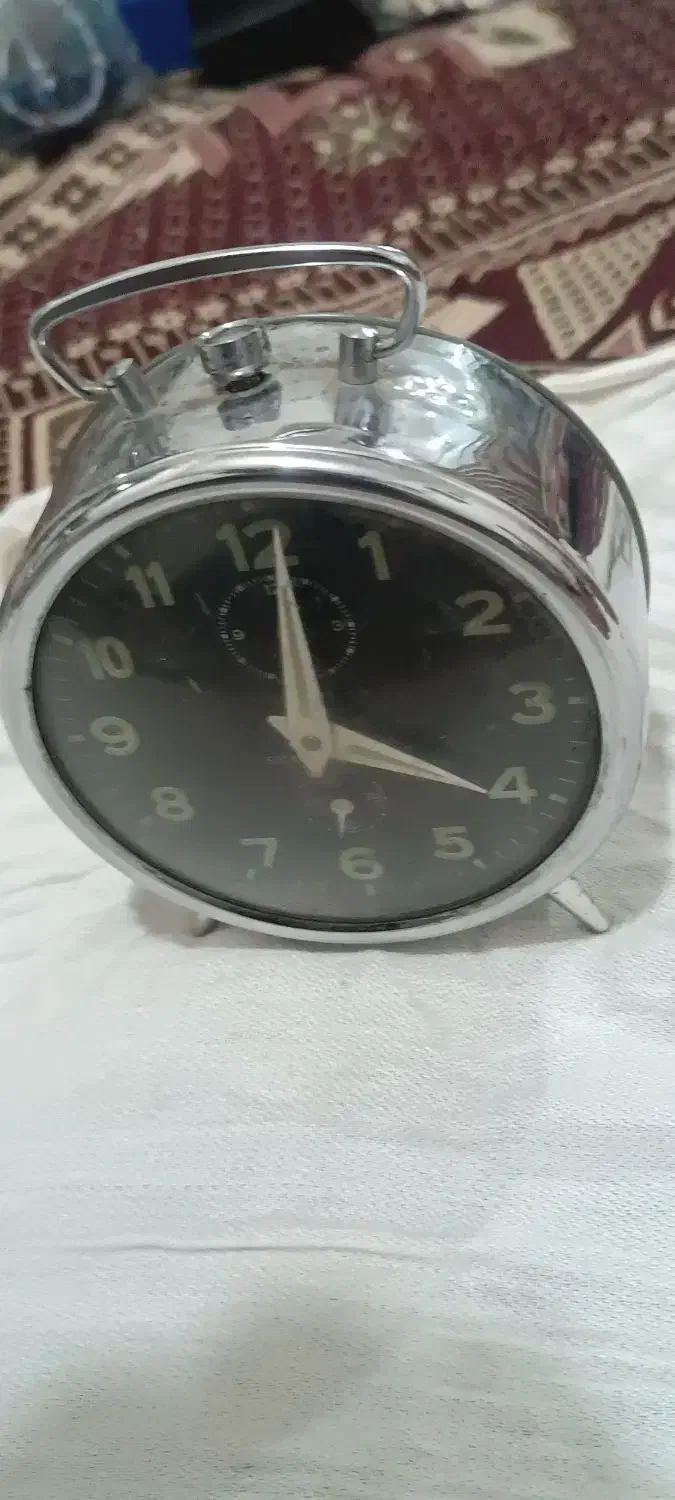 ساعت رومیزی سیکوکرونا نایاب|کلکسیون اشیاء عتیقه|تبریز, |دیوار