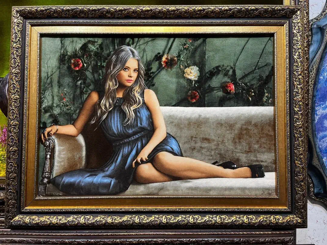 تابلو فرش دست بافت تبریز|تابلو فرش|شیراز, فرهنگ شهر|دیوار