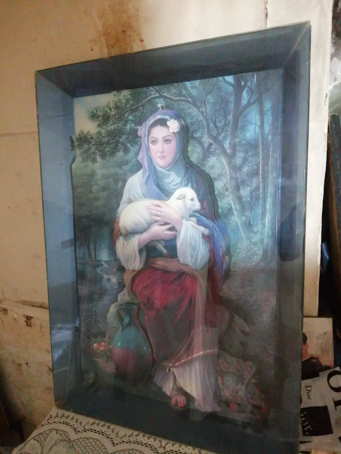 قاب عکس با شیشه برآمده اوریب|تابلو، نقاشی، عکس|شیراز, سیاه سنگ|دیوار