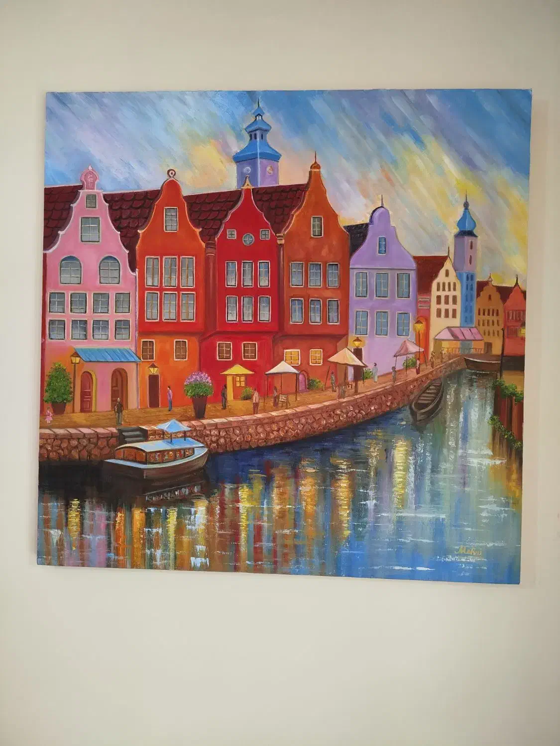 تابلو نقاشی رنگ روغن|تابلو، نقاشی، عکس|همدان, |دیوار