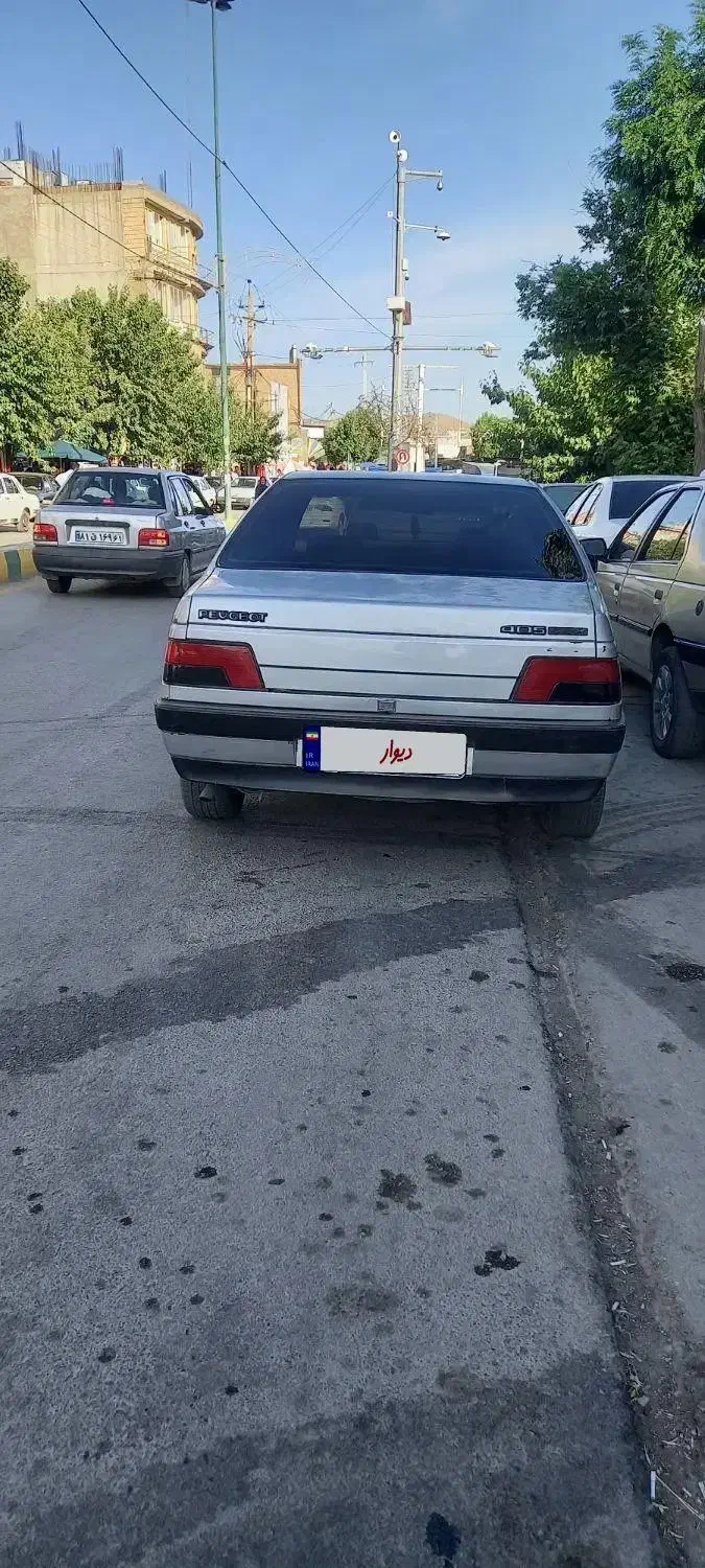 ۴۰۵ دوگانه کارخانه داخل کرم|خودرو سواری و وانت|کامیاران, |دیوار