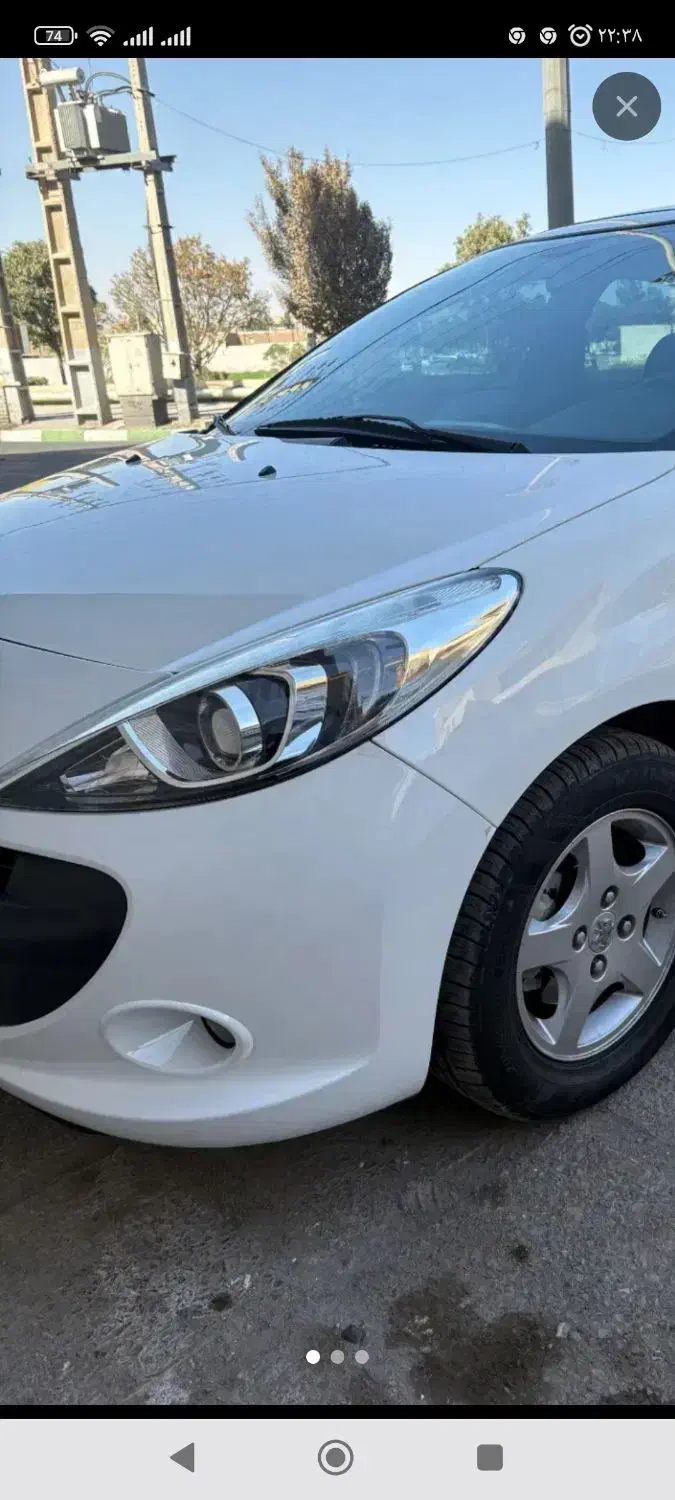 207 پانا ارتقا یافته|خودرو سواری و وانت|قم, نیروگاه|دیوار