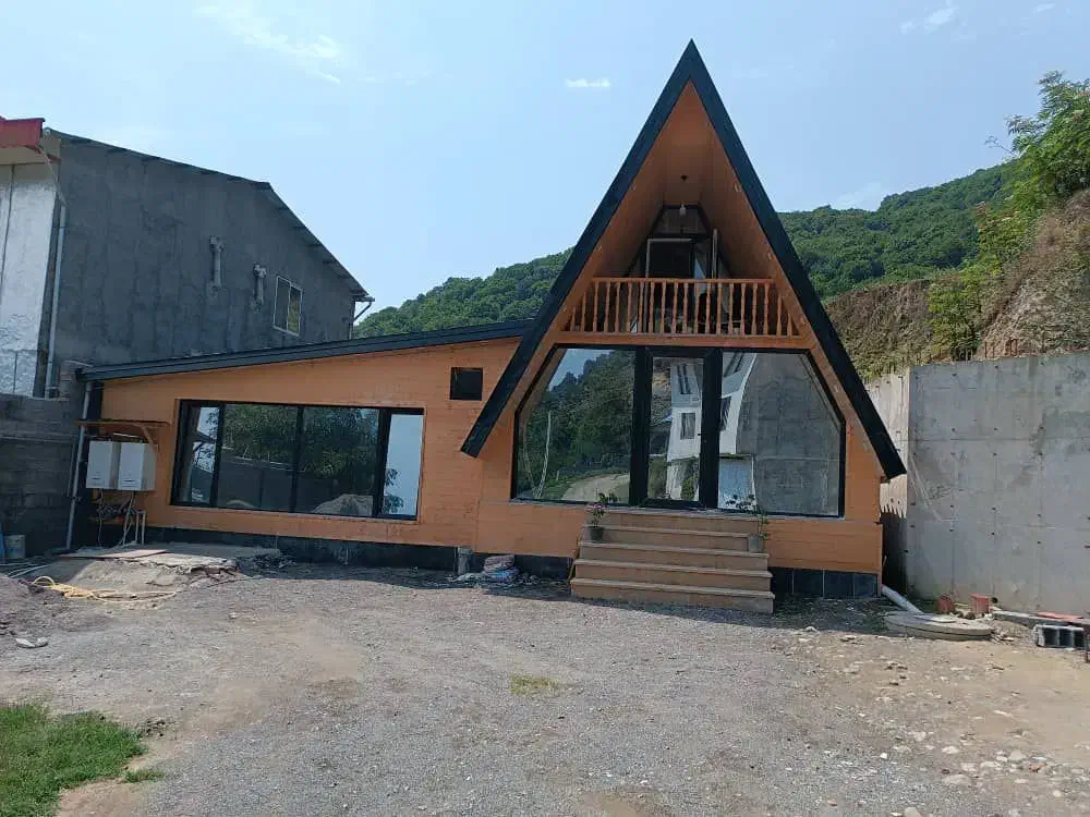 کلبه سوییسی استخر دار|اجارهٔ کوتاهمدت ویلا و باغ|پل سفید, |دیوار