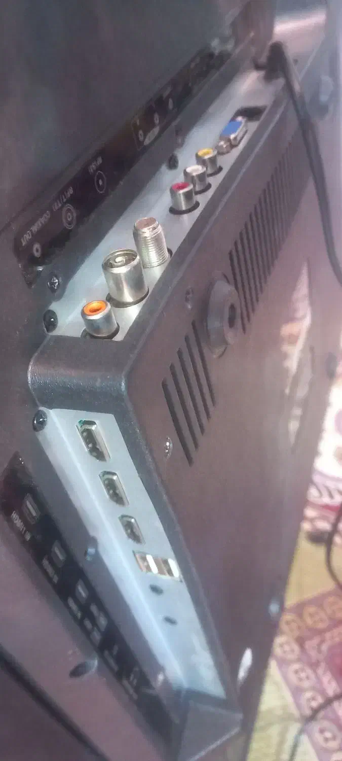 تلویزیون الیدی میلی تیستار۵۵اینج ماهواره دار|تلویزیون و پروژکتور|آزادشهر, |دیوار