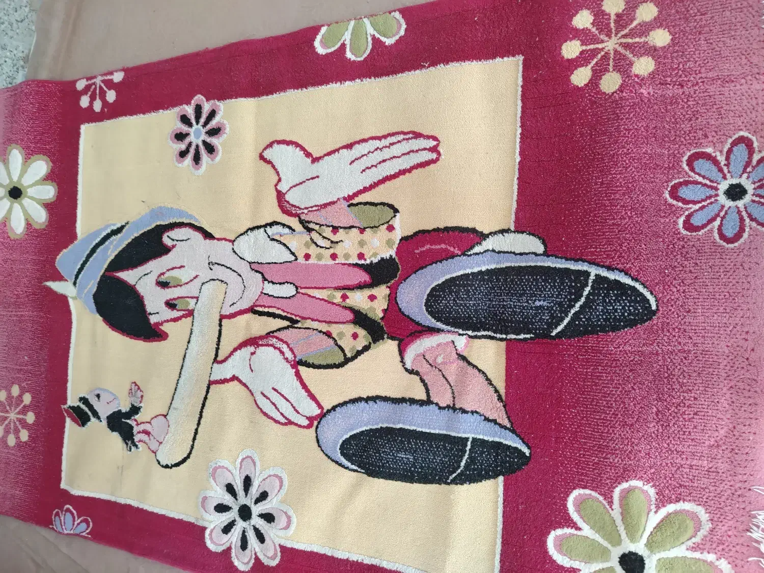 گلیم فرش کودک|گلیم، جاجیم، گبه|نجفآباد, نمازی|دیوار