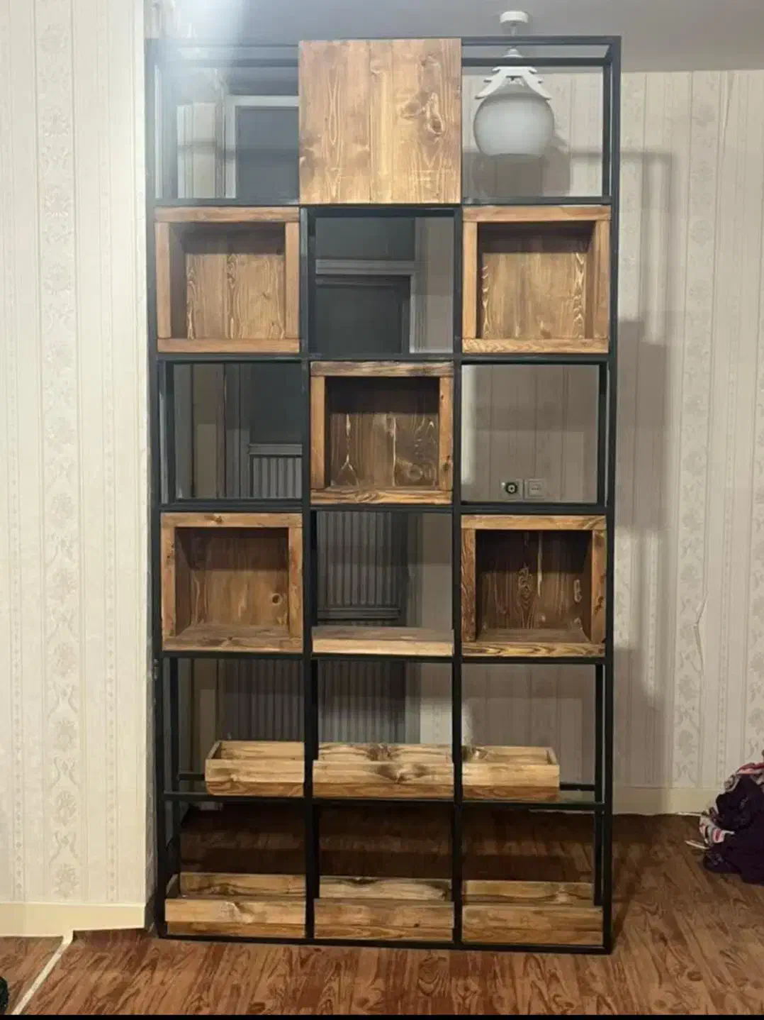 پارتیشن. دست ساز|کتابخانه، شلف، قفسه‌های دیواری|اهواز, نادری|دیوار