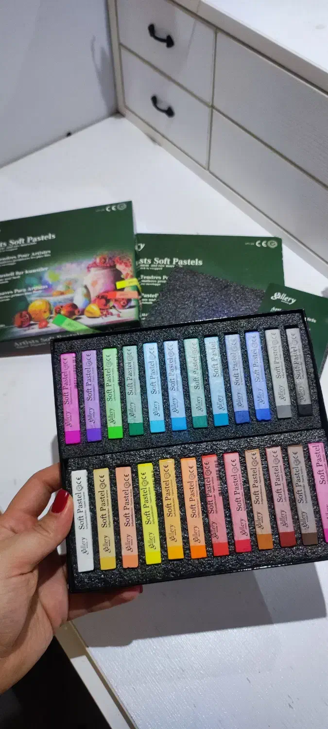 پاستل گچی گالری|لوازم التحریر|لاهیجان, شیشه گران|دیوار