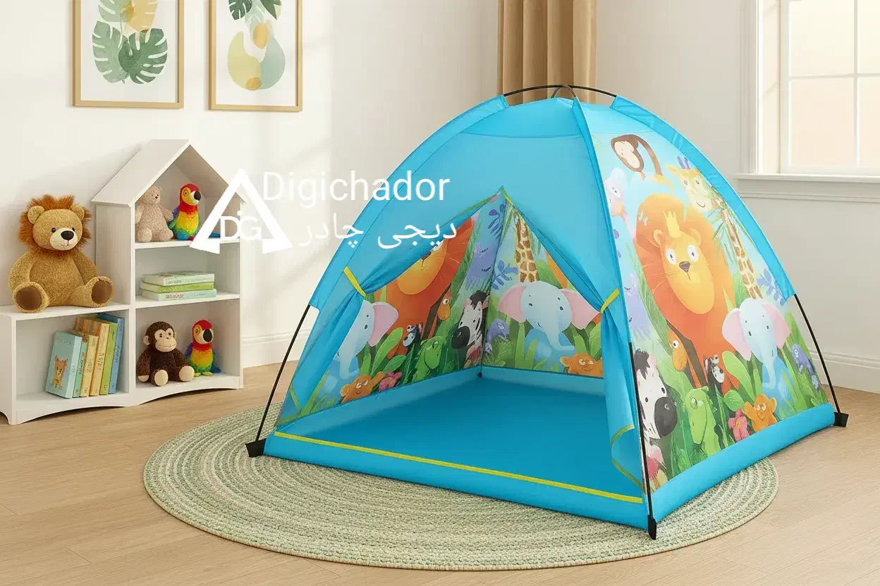 چادر بازی عصایی کمپینگ وارداتی جنگلی|اسباب‌‌بازی|تهران, چیتگر جنوبی|دیوار