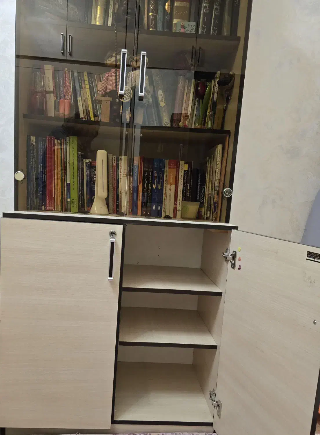 کتابخانه کمدداردرحدنو|کتابخانه، شلف، قفسههای دیواری|ری, هاشمآباد|دیوار