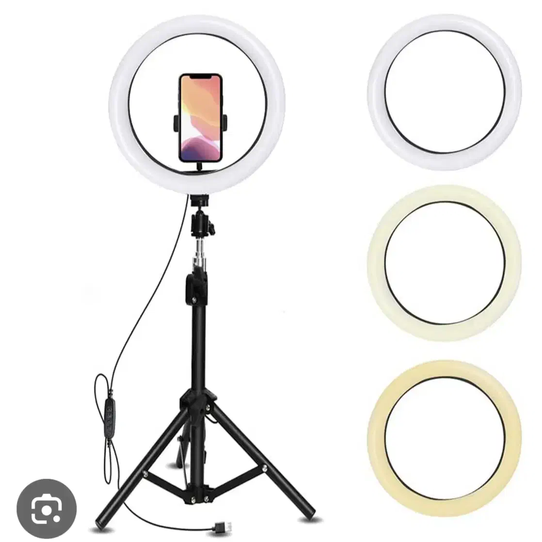 رینگ لایت سالنی|لوازم جانبی موبایل و تبلت|ساری, |دیوار