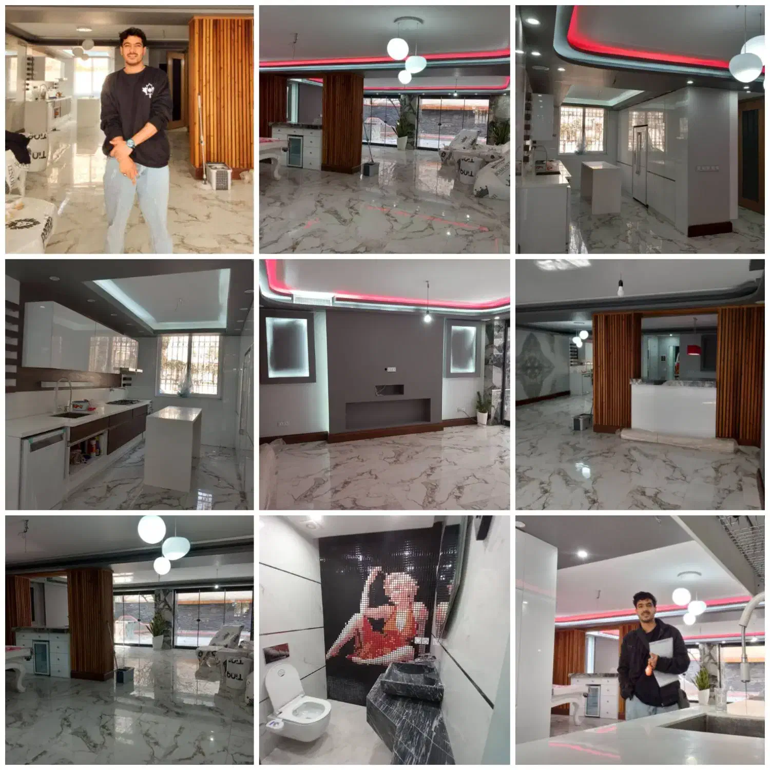 تعمیرات بازسازی ساختمان پیمانکاری کاشی بنایی تخریب|خدمات پیشه و مهارت|تهران, پونک|دیوار