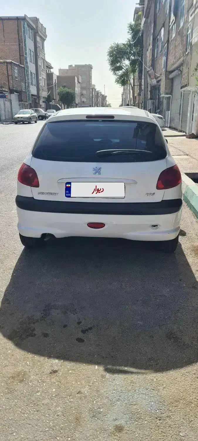 پژو ۲۰۶ تیپ ۲|خودرو سواری و وانت|تهران, شکوفه (عبدل آباد)|دیوار