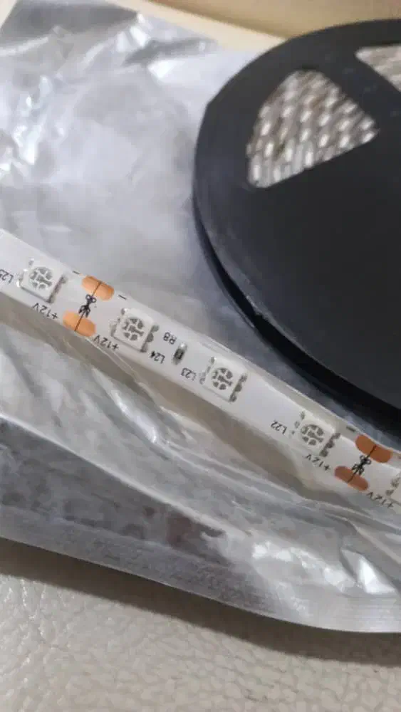 ریسه ۱۲ولت رنگ سبز  حلقه ۵ متری|ریسه و چراغ تزئینی|فلاورجان, |دیوار