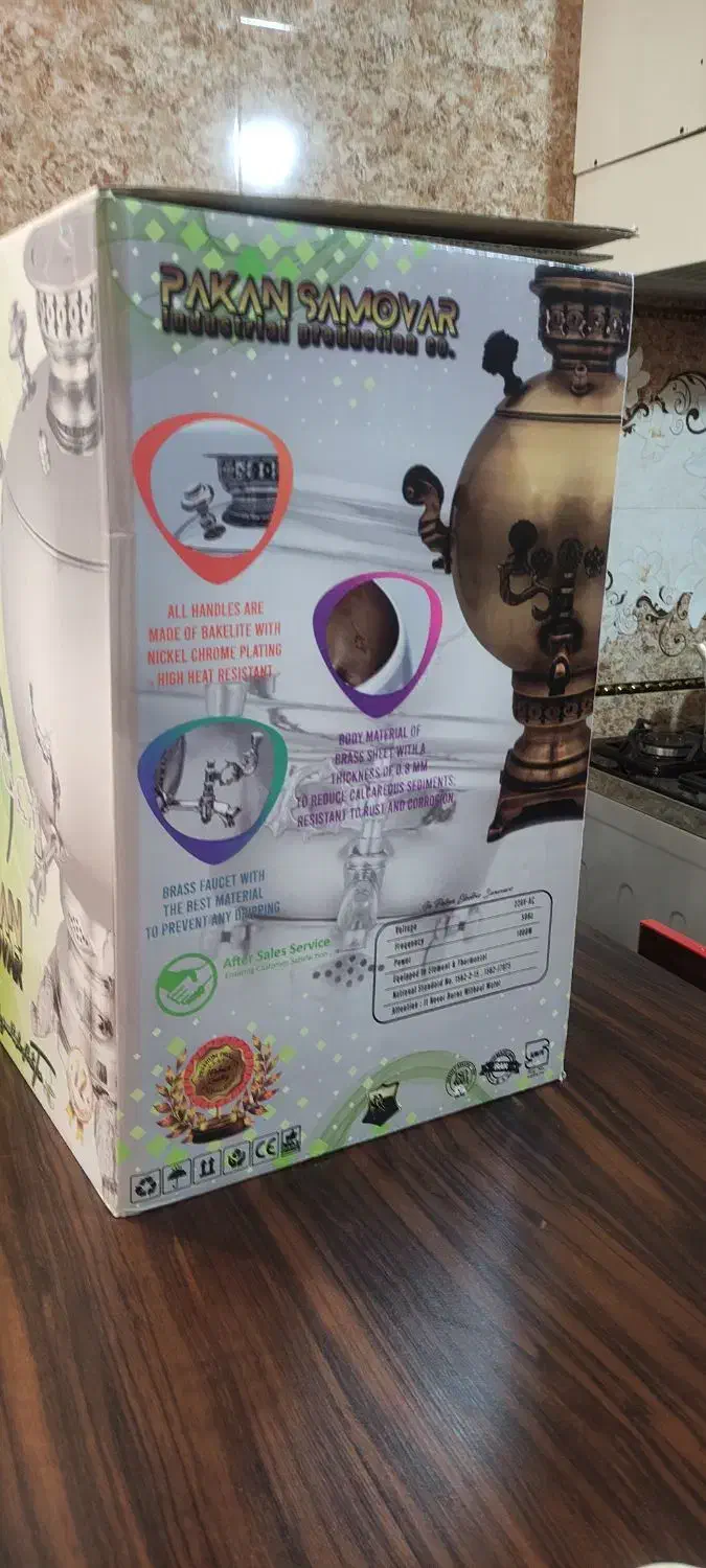 سماور ۸ لیتری(جنس برنجی)|سماور، چای‌ساز، قهوه‌ساز|سنندج, |دیوار