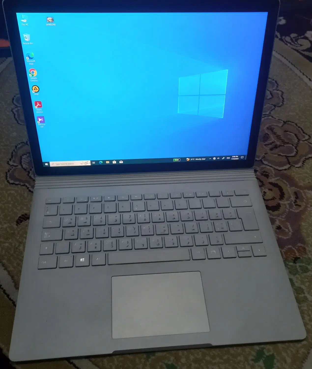 لبتاب سرفیس ماکروسافت|رایانه همراه|دورود, |دیوار